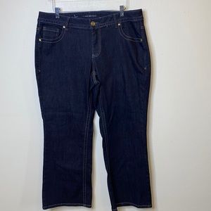 Lane Bryant Sz 18 Short Bootcut Jean